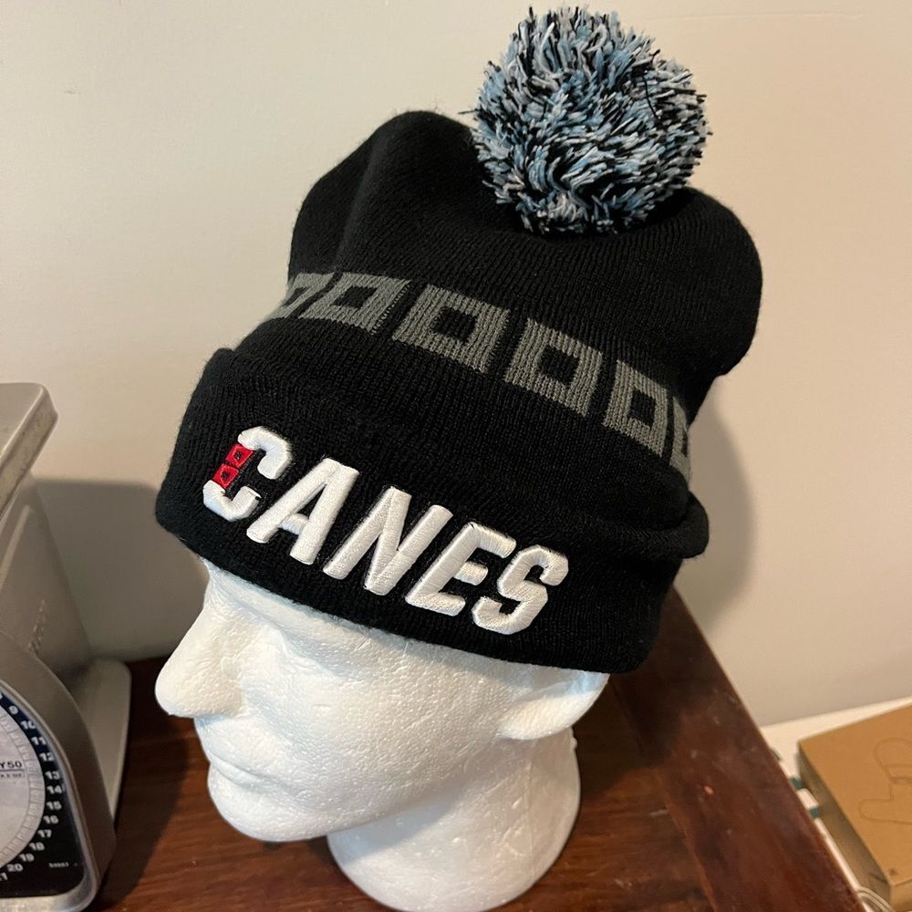 North Carolina Hurricanes UNC Tar Heels NHL beanie ski snowboard knit cap hat